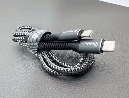 Maxguard 1m 65W Type-C to C cable M41CC