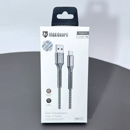 Maxguard 1m USB A To Type-C cable M41C