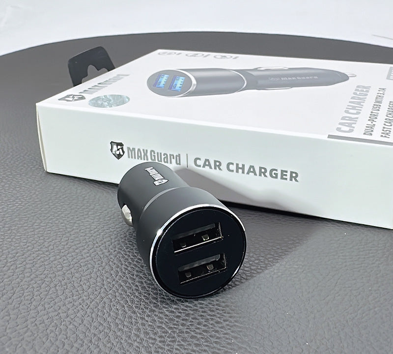 Maxguard 3.1A 2USB car charger MC039