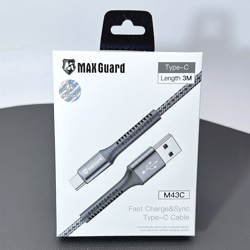 Maxguard 3m USB A To Type-C cable M43C