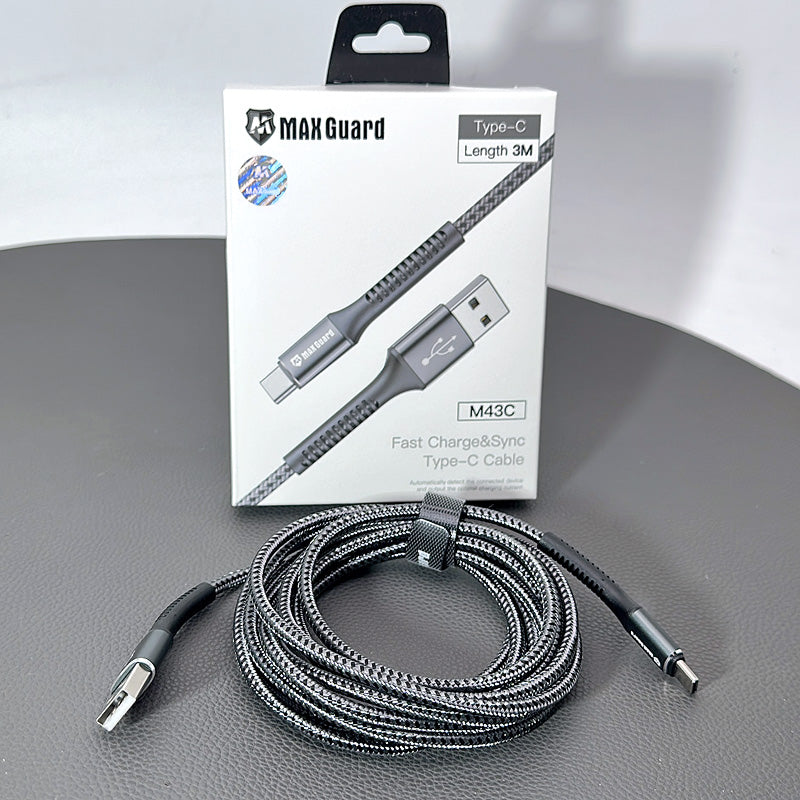 Maxguard 3m USB A To Type-C cable M43C