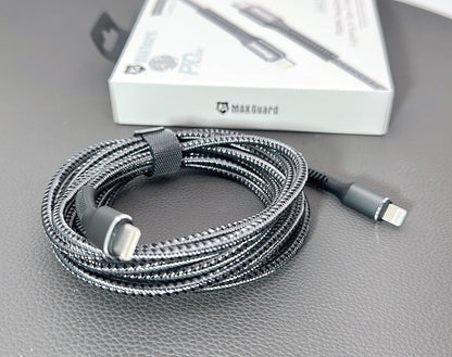 Maxguard 3m 20W Type-C to Lightning cable M43LC