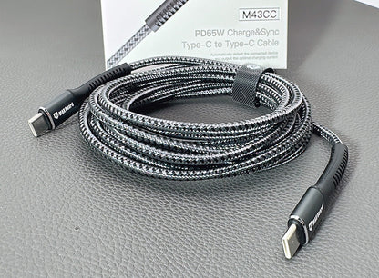 Maxguard 3m 65W Type-C to C cable M43CC