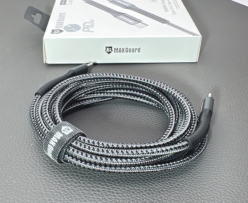 Maxguard 3m 65W Type-C to C cable M43CC