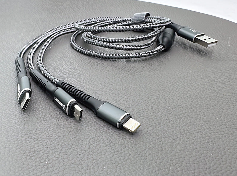 Maxguard 1.2m  3 in 1 cable M41LCM