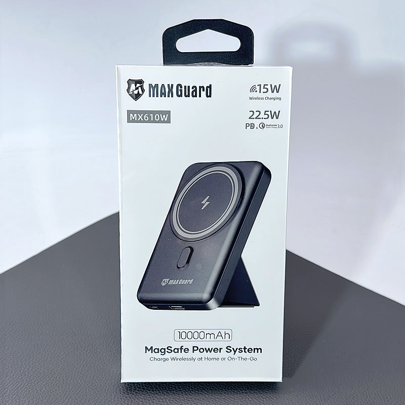 Maxguard PD 22.5W 10000 mah MagFit power bank MX610W