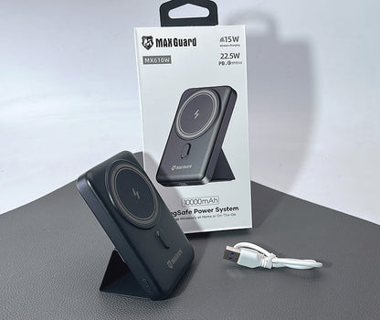 Maxguard PD 22.5W 10000 mah MagFit power bank MX610W
