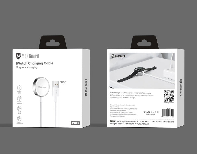 Maxguard USB cable For Apple Watch MD02