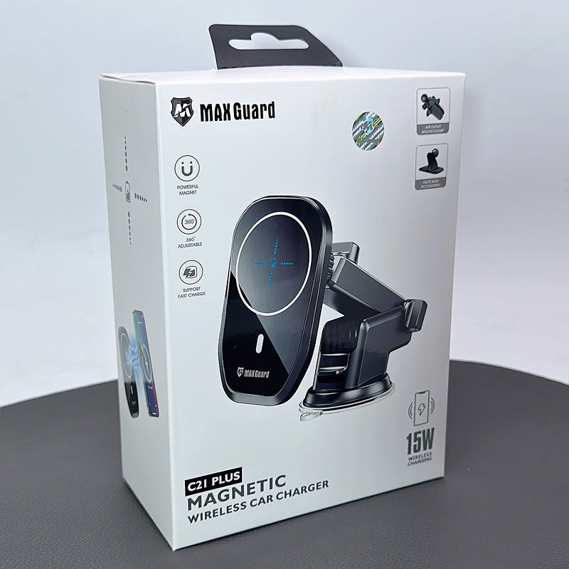 Maxguard 15W MagFit Wireless Car Holder C21 Plus