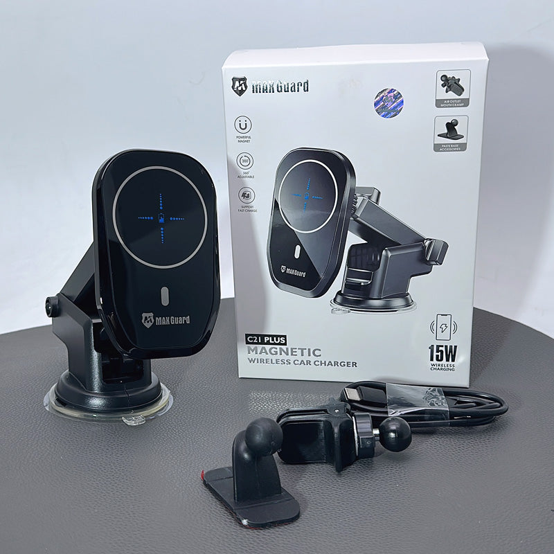 Maxguard 15W MagFit Wireless Car Holder C21 Plus